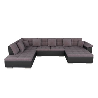 Ecksofa ARIA rechts taupe/schwarz - Gratisinserat.ch