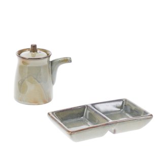 Sushi Servierset Steingut 2-teilig - Gratisinserat.ch