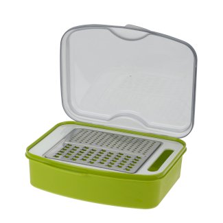 Küchenreibe Raffel mit Behälter