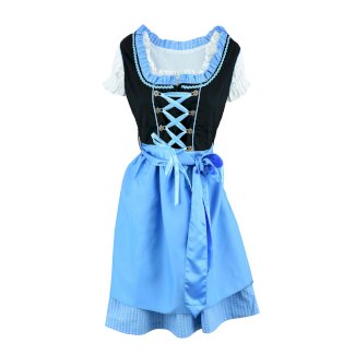 Dirndl Kleid blau Grösse 34