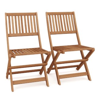Gartenstuhl Holz AMALFI klappbar 2er Set