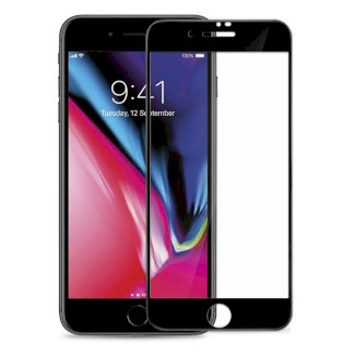 Schutzfolie für iPhone 8 Plus schwarz