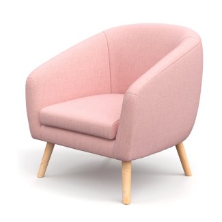 Sessel BIANCA rosa - Gratisinserat.ch