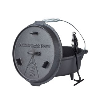 Dutch Oven Set 7L mit Standfüssen