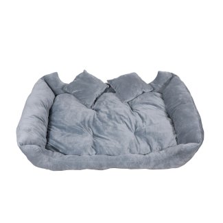 Hundebett SCHNUFFEL grau