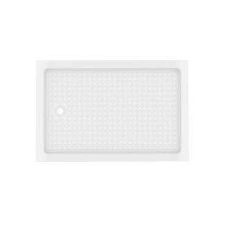 Duschwanne ABS 120 x 80 cm weiss