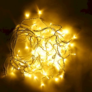 LED Lichtervorhang Outdoor 5 m warmweiss - Gratisinserat.ch