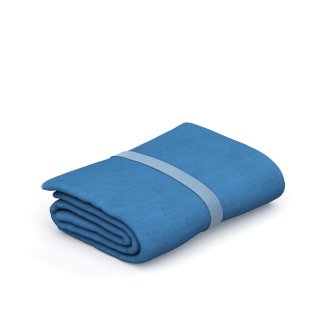 Mikrofaser Badetuch 70 x 140 cm hellblau