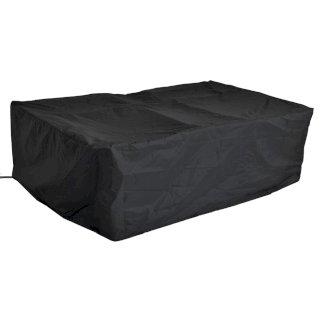 Abdeckplane für Rattan Lounge schwarz