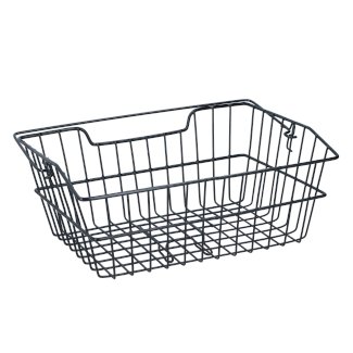 Velokorb hinten mit Tragegriff 40 x 31 cm schwarz