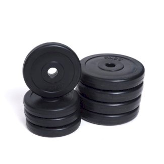 Hantelscheibe Kunststoff 4 x 1.25 kg + 4 x 2.5 kg