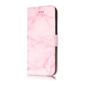Ledertasche für iPhone 7 rosa