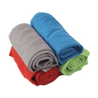 Sporthandtuch mit Kühlfunktion 4er Set
