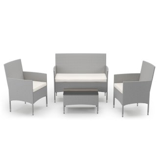 Kissenset für Gartenset MALIA beige