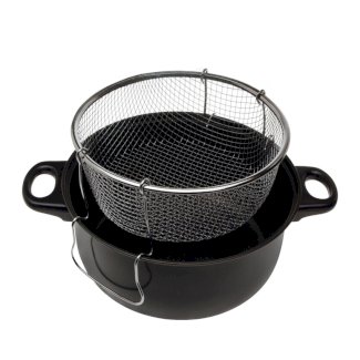 Frittiertopf mit Glasdeckel 3.5L - Gratisinserat.ch