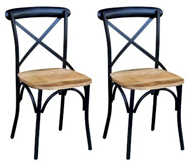 Esszimmerstuhl Vintage CLARA 2er Set