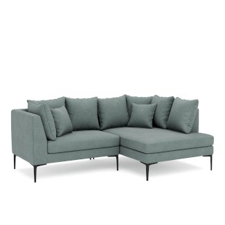 Ecksofa JOEY rechts dunkelgrün