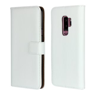 Lederetui für Samsung Galaxy S9 Plus weiss - Gratisinserat.ch