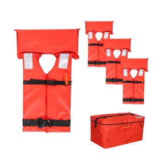 Schwimmweste 4er Set inkl. Tasche