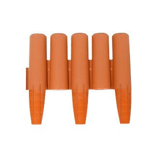 Rasenkante braun 8er Set