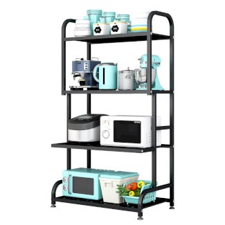 Regal Metall 62 x 30 x 107 cm schwarz