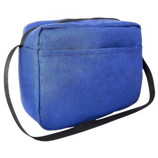 Wickeltasche blau