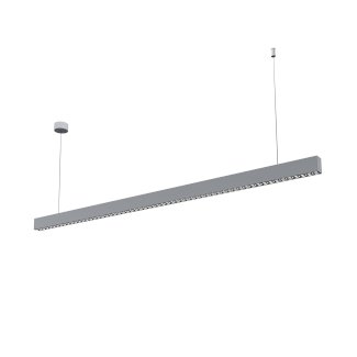 LED Hängelampe LINA 158 cm silber