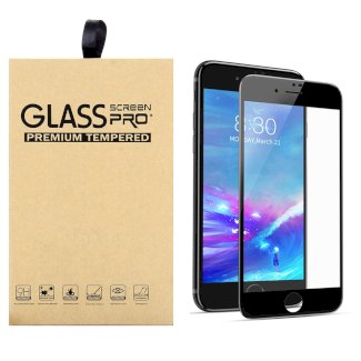 Schutzfolie für iPhone 8 schwarz