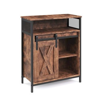 Kommode Vintage mit Schiebetür BONITA 70 x 80 cm