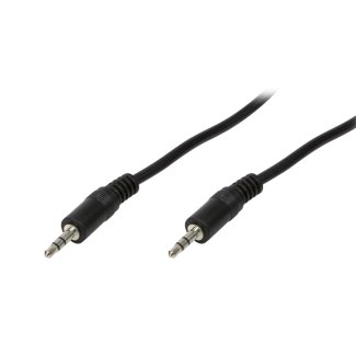 Audiokabel Stereo 5 m schwarz