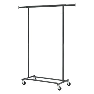 Kleiderständer 1 Stange bis 113 kg schwarz