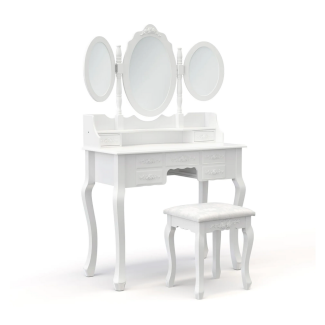 Schminktisch mit Hocker SARA weiss - Gratisinserat.ch