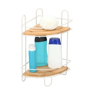 Eckregal Bambusholz 20 x 36 cm