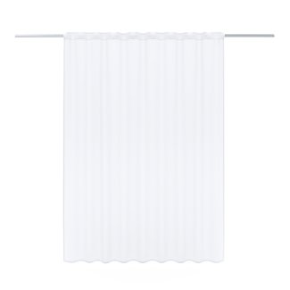 Vorhang halbtransparent weiss 240 x 145 cm