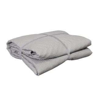 Bettüberwurf 200 x 220 cm hellgrau - Gratisinserat.ch