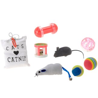 Katzenspielzeug Set 8-teilig