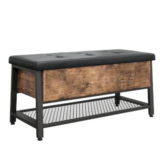 Sitzbank Leder Vintage BONITA