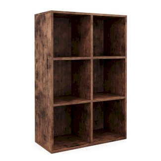 Bücherregal Vintage BONITA 6 Fächer 65 x 97 cm