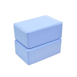 Yoga Block 2er Set blau
