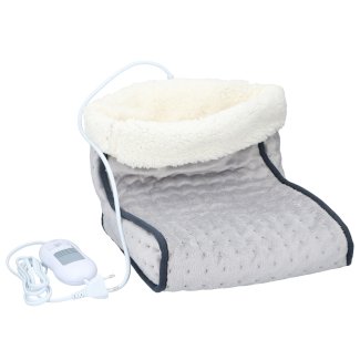 Fusswärmer elektrisch hellgrau