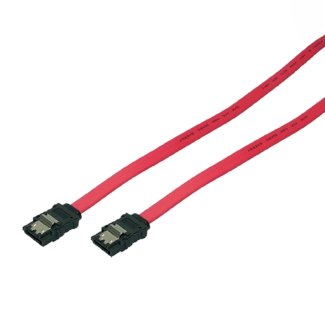 SATA Kabel mit Sicherungslasche 90 cm