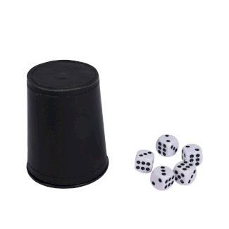 Würfel mit Würfelbecher klein - Gratisinserat.ch