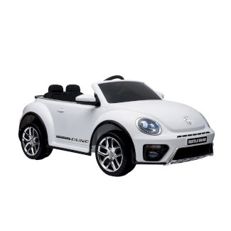 Elektroauto Kinder VW Käfer weiss