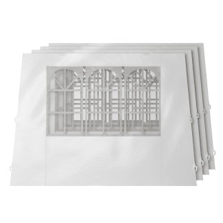 Seitenwände für Faltpavillon LORNE weiss