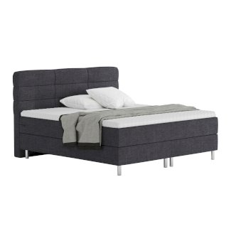 Boxspringbett MIDNIGHT 180 x 200 cm anthrazit