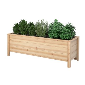 Hochbeet Holz 126 x 44 x 42 cm - Gratisinserat.ch