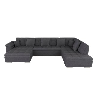 Ecksofa ARIA links anthrazit