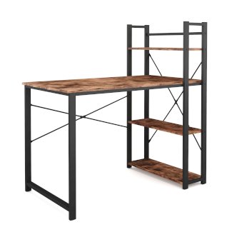 Schreibtisch mit Regal Vintage BONITA