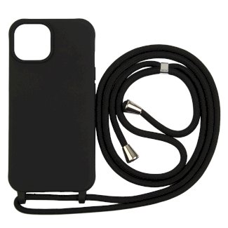 Handyhülle mit Band iPhone 15 schwarz - Gratisinserat.ch