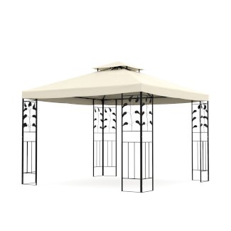 Gartenpavillon LILIA 3 x 3 m beige